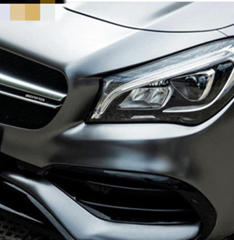 Kaydırılabilir PET AMG Külleri Isıya Dayanıklı Mat Araba Vinil Sarma Rulosu 140gsm