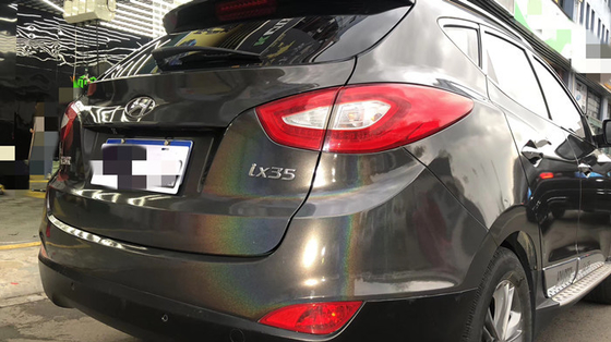 Lazer Kül Gri Glitter Vinil Sargı Hava Tahliyesi Işıltı UV Dirençli