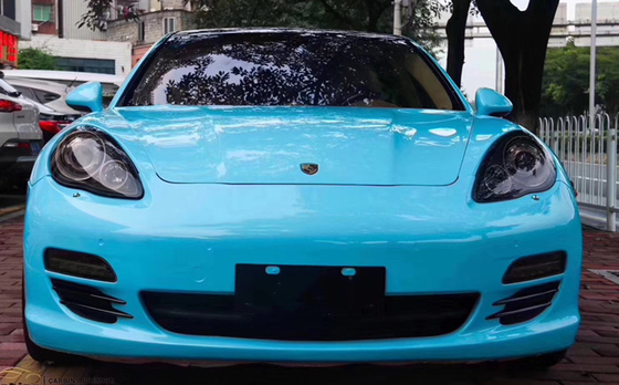 Miami Blue Ultra Parlak Araç Kaplama Kamyonlar İçin Kırışıksız