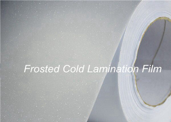 Fotoğraf Albümü İçin Koruyucu 0.5mm Buzlu PVC Soğuk Laminasyon Filmi Rulosu