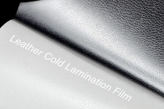 Görüntülerin Korunması İçin Çizilmeye Dayanıklı Deri Etkisi Soğuk Laminasyon Filmi