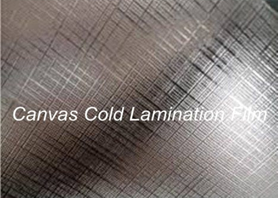 0.7mm Tuval Laminasyon Filmi Kabartmalı Fotoğraf Albümü 40 inç soğuk laminasyon rulosu