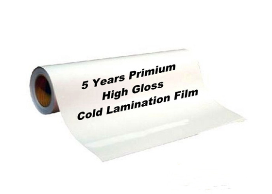 Fotoğraf Albümü PVC Parlak Soğuk Laminasyon Filmi Şeffaf Kendinden Yapışkanlı