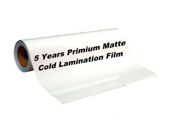 Görüntü Koruması Mat Soğuk Laminasyon Filmi 1.2mm Neme Dayanıklı